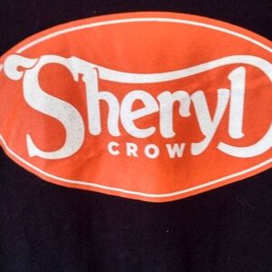 Canvas,Sheryl Crow, Men's Xlg Tshirt,w NEW EARRINGS & FREE THANK YOU GIFT